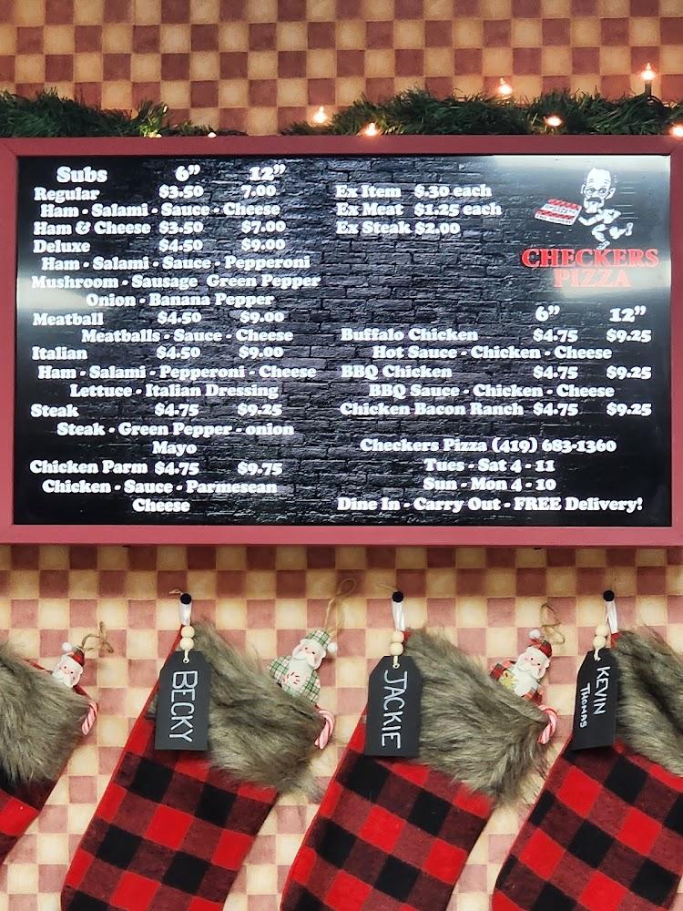 Checkers Pizza, llc - Crestline, OH Ham&Cheese